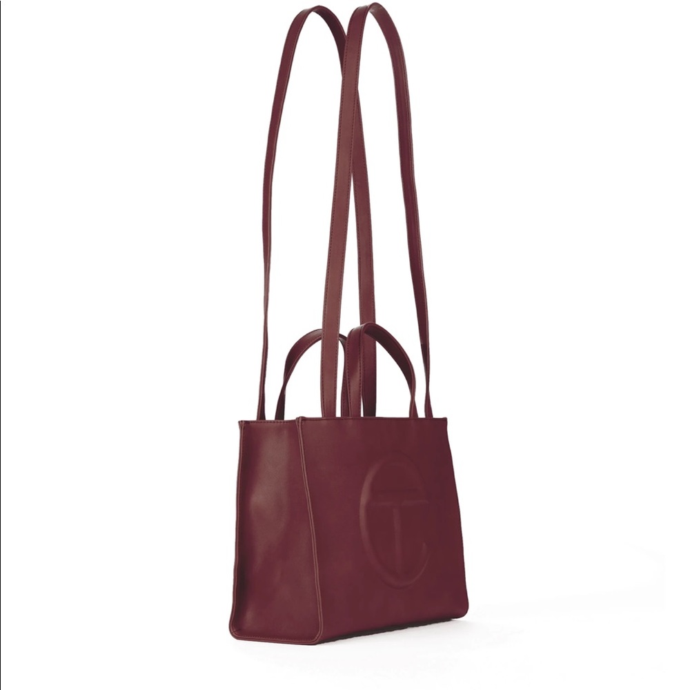 Telfar Ox Blood Medium Shopping Bag